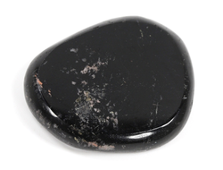 Турмалин черный, Шерл, полировка плоская, Бразилия (42*34*9 мм, 27 г) №35670