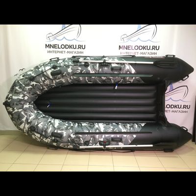 Моторная лодка Хантер 350 ПРО КМФ НДНД