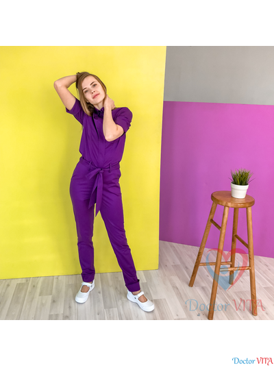 Комбинезон DOCLIKE DL615 фиолетовый