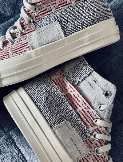 Кеды Converse Chuck 70 Patchwork с фирменным лого 170059C
