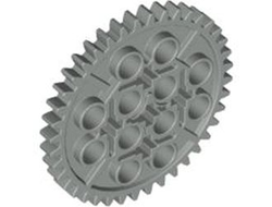 Technic, Gear 40 Tooth, Light Gray (3649 / 364902)