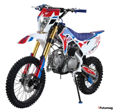 Питбайк MOTAX MX 125 Белый-синий