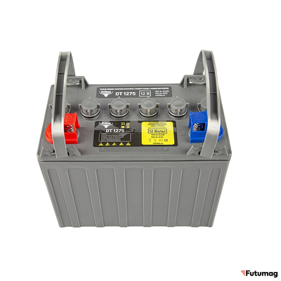 Тяговый WET аккумулятор Rutrike DT1275 (T1275) 12V100A/H C3