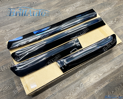 Молдинги Lexus LX 570 черные с хромом 2007-2015