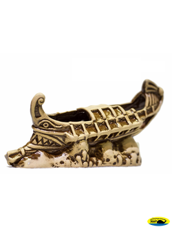 810035GG Галера на грунте 17*6*9см