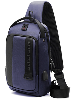 Однолямочный рюкзак ARCTIC HUNTER XB00100 USB Синий