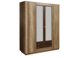 Спальня ФАНТАЗИЯ - Шкаф для одежды 34.01 Дуб Каньон/Дуб Кальяри