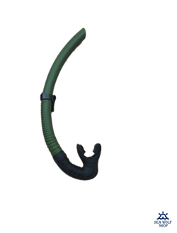 Трубка для дайвинга Sea Wolf матовая рифленая