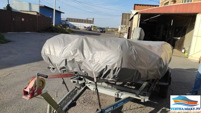 Тент на лодку Polar Bird модель PB-420E 2020 г.  пол-стеклокомпозит