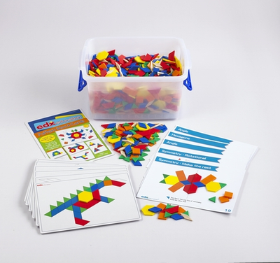 Мозаика "Геометрические фигуры". Набор для класса