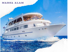 MORNING CRUISE ON THE VIP BOAT ELITE IN MARSA ALAM