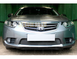 Защита радиатора Honda Accord IX 2013-2015 black