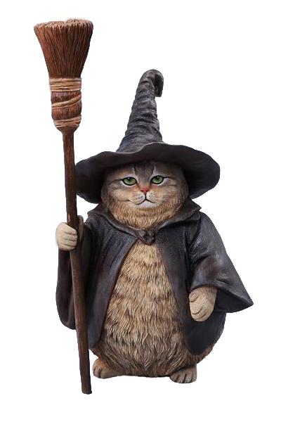 Котик-волшебник (коричневый) - Коллекционная фигурка 1/6 Wizard Cat (JXK-CS02B) - JXK