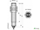 Оптический бесконтактный датчик O05-NO-NPN (Л63, с регулировкой)