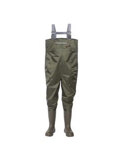 Вейдерсы Torvi Перекат ЭВА подошва ТЭП без вкладыша оливковые р. XL 43/44