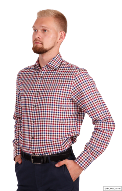 Рубашка мужская фланель Ривара-SF-156382