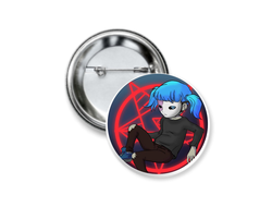 Значок Sally Face, Салли Фейс №8