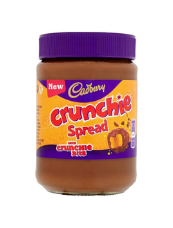 ПАСТА  CADBURY CRUNCHIE spread 400 гр (6шт)