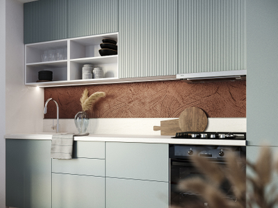 Сиэль модульная кухня разные цвета