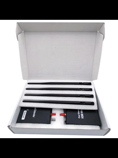 VE054KVM — Беспроводной удлинитель HDMI KVM, FullHD, до 200 м. Поддержка функции KVM.