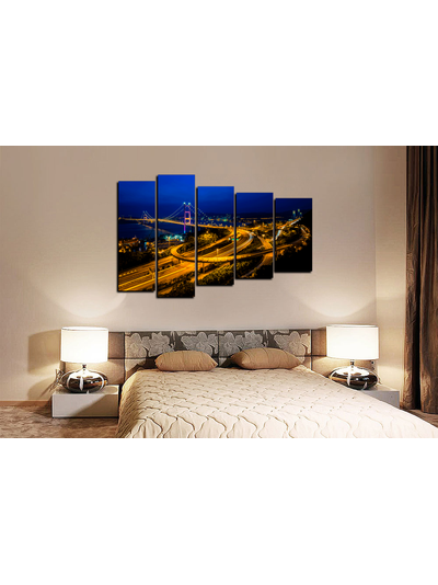 Модульная картина &quot;Грандиозная эстакада&quot;