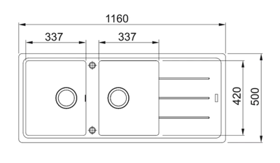 Мойка Franke Basis BFG 621