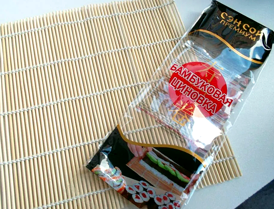 фикс прайс циновка для роллов