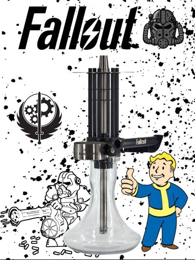MICROGUN HOOKAH | FALLOUT | БЕЗ КОЛБЫ
