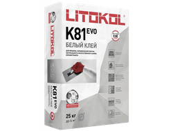 Клей для камня Litokol К-81 LitoFlex БЕЛЫЙ 25 кг.