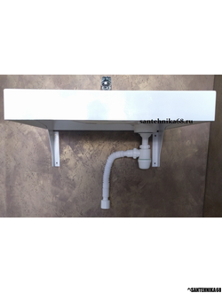 Умывальник Andrea Комфорт 60 над стиральной машиной