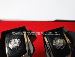 Заглушки ремня безопасности с логотипом MERCEDES (2шт)