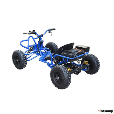 Электрокарт Skyboard Karting Krasnodar 1000W синий