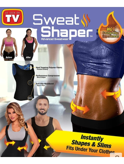 Майка сауна женская Sweat shaper топ оптом