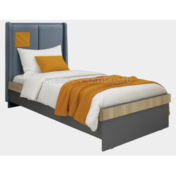 ШМ311 Кровать Поинт. Размер: 970*1200*2080. Спальная зона: 900*2000