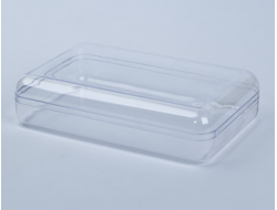 Коробка ПС 142х92х34мм, прямоугольная, прозрачная