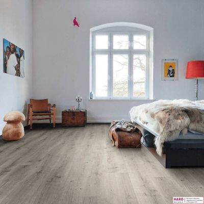 Ламинат Haro Daily Edition Дуб Бреда Светло-серый 541339 31 класс толщина 7 мм без фаски 2.22 м2