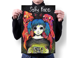 Плакат Sally Face, Салли Фейс №45