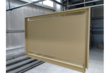 Полка 860х549 с порошковой покраской RAL 1002 