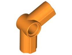 Technic, Axle and Pin Connector Angled #5 - 112.5 degrees, Orange (32015 / 4144293 / 6135090 / 6286424)