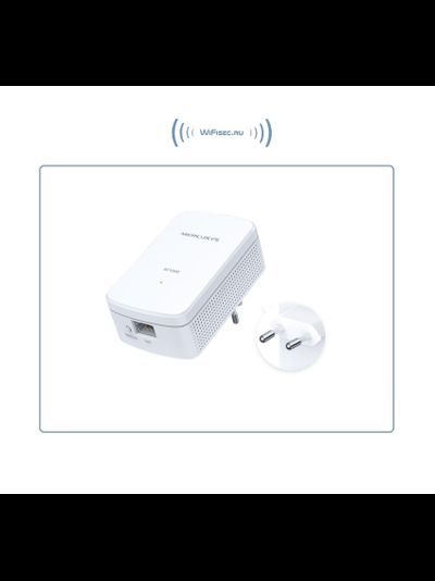 Сетевой адаптер Powerline MERCUSYS MP500 KIT Gigabit Ethernet, 2 шт.