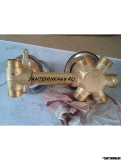 Смеситель для душевой кабины 5 позиционный G5-10 см