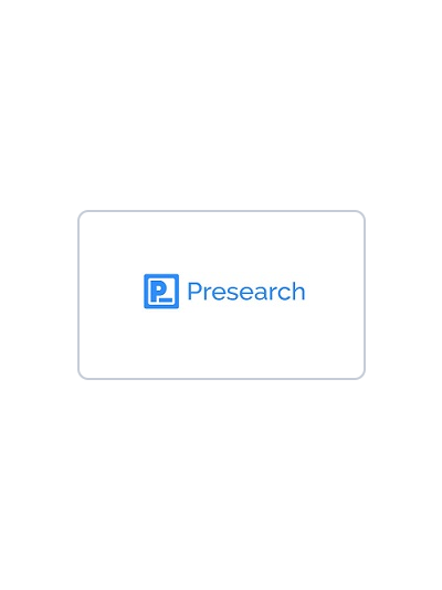 Presearch PRE | Предварительный поиск