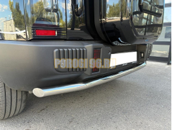 Защита заднего бампера Папа Тюнинг d60 для JETOUR T2 2024-