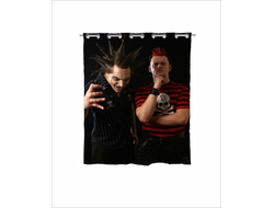 Штора в ванную Король и Шут №3