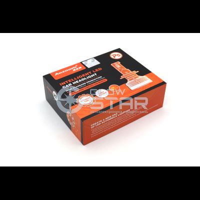 Светодиодные лампы H7 Aozoom P5 с радиатором, 12V, 35W, 6000K, чип Korea WT35