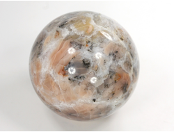 Шар Агат, Кварц, Халцедон, Бразилия (55 мм, 256 г) №29962