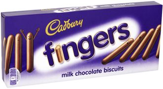 Cadbury Fingers Milk Chocolate Biscuits 114 г