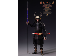 ПРЕДЗАКАЗ - Самурай Санада Юкимура (в черном) - Коллекционная фигурка 1/12  The Greatest Warrior of Japan Black Standard (D12006) - D12TOYS ?ЦЕНА: 12900 РУБ.?