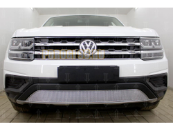 Защита радиатора Volkswagen Teramont 2017- chrome низ