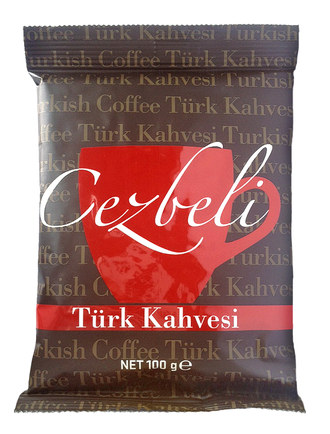 Турецкий кофе Cezbeli 100% Арабика. 100 гр. (мелкого помола)